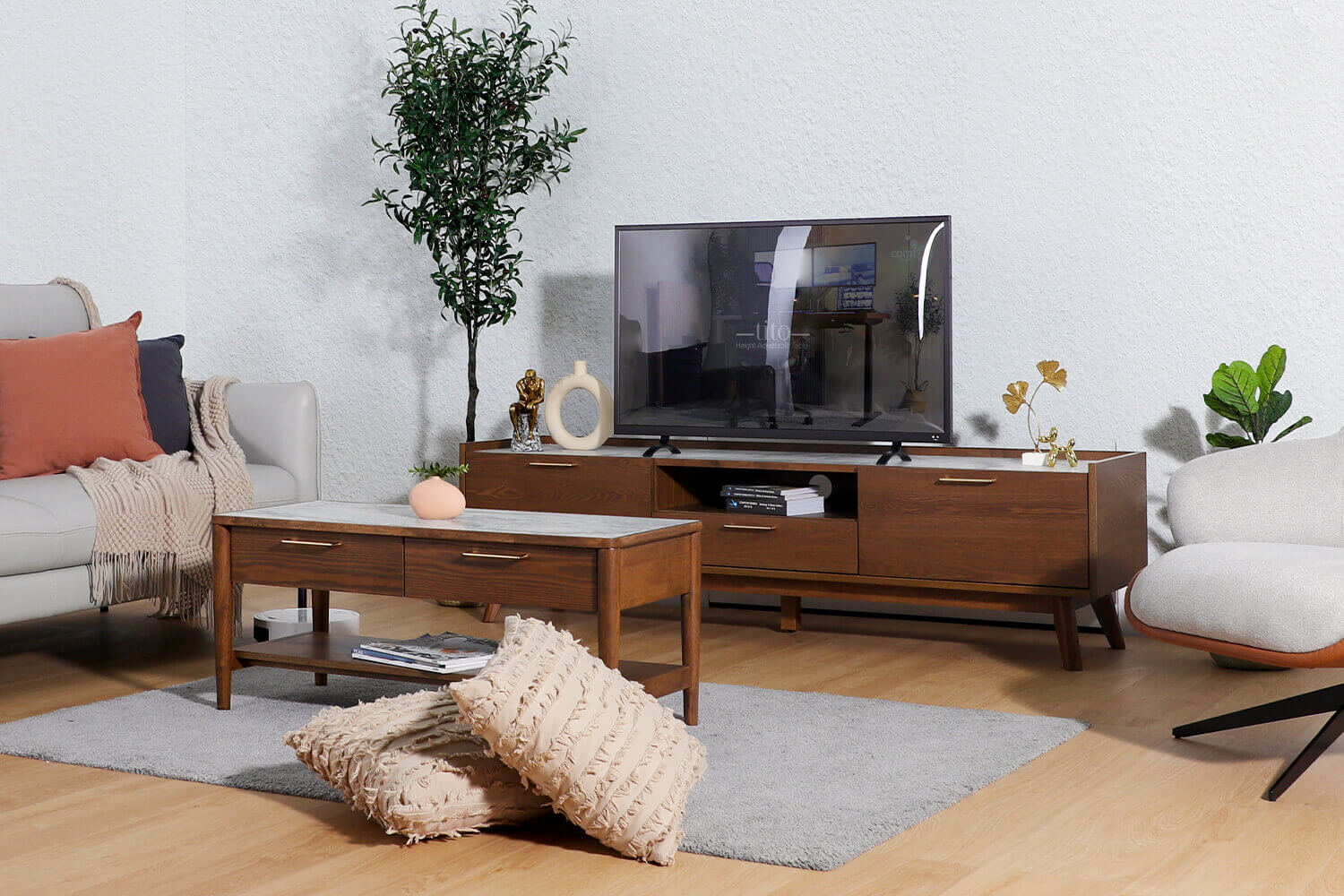 Prisca Tv Console Prisca Coffee Table Prisca Collection - Comfort Furniture