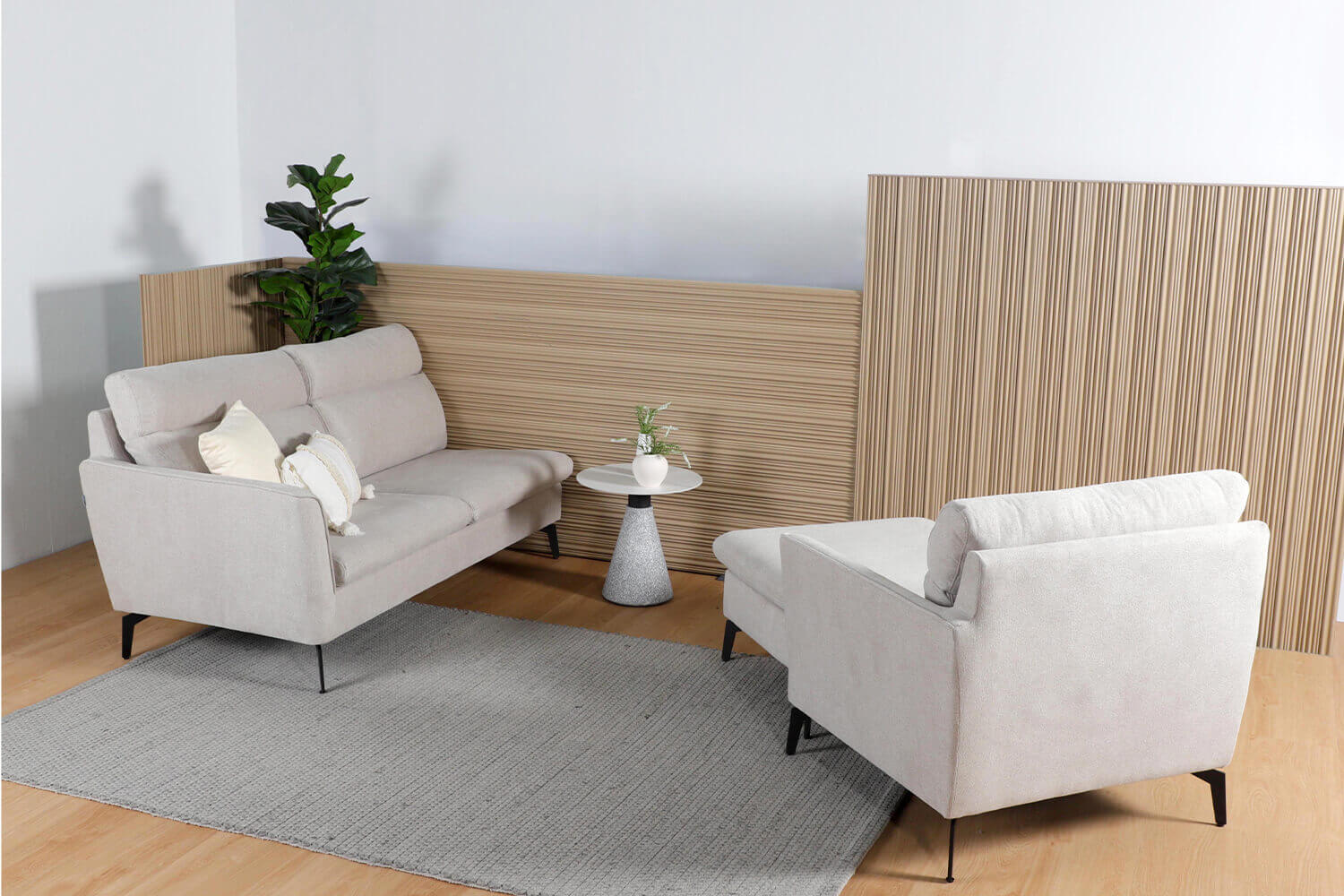 Reiko Sofa Separate Two Seaters - Comfort Furniture