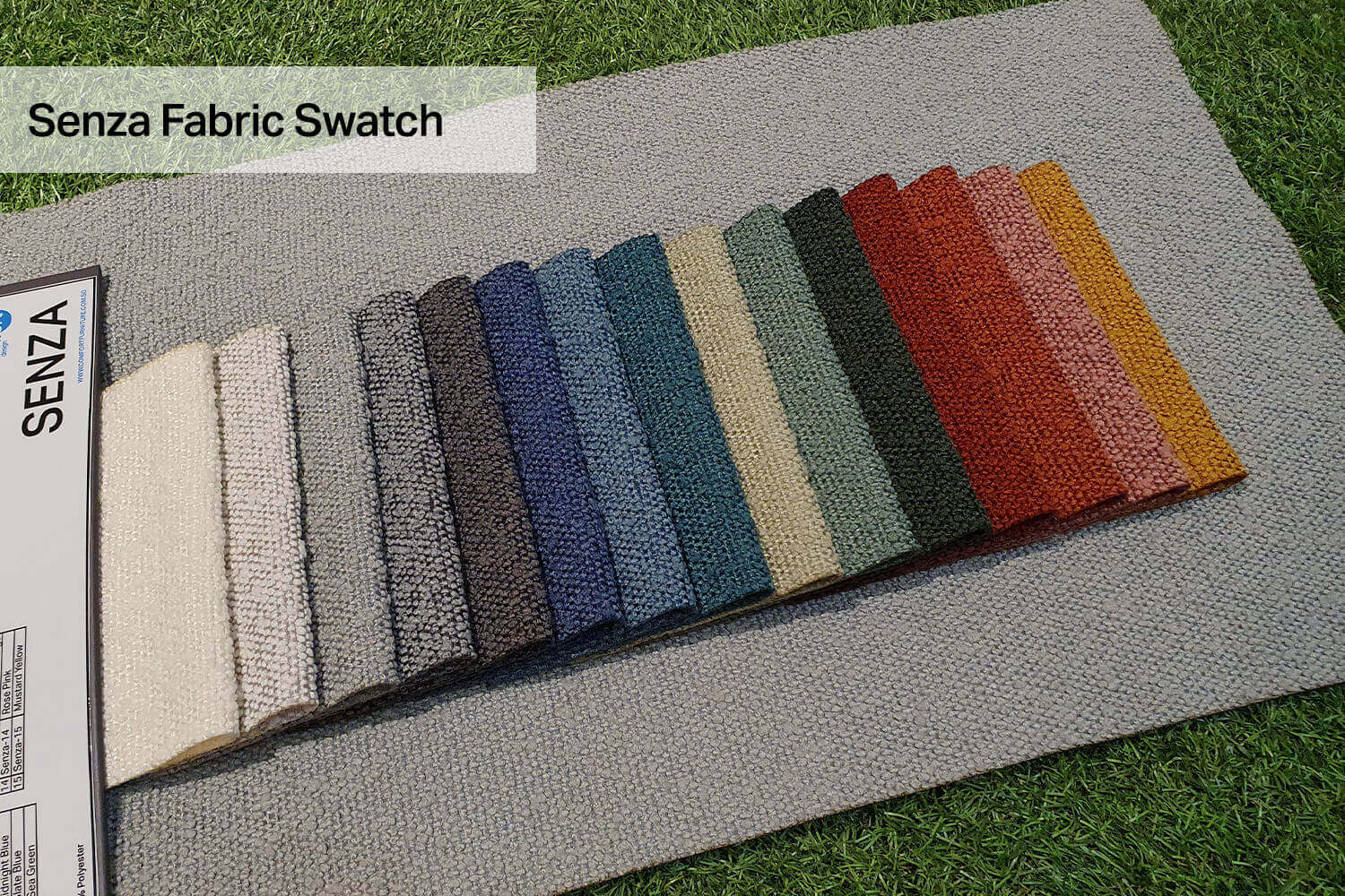 Senza Fabric Swatch Boucle - Comfort Furniture