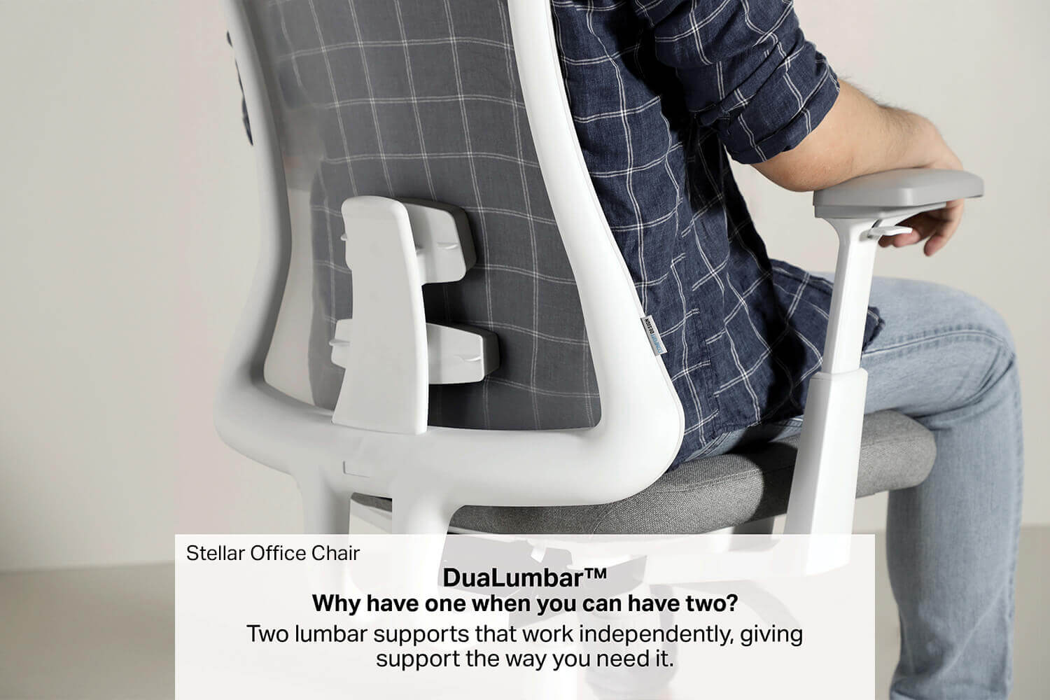 Stellar Office Chair Two Lumbar Support - Comfort Furniture