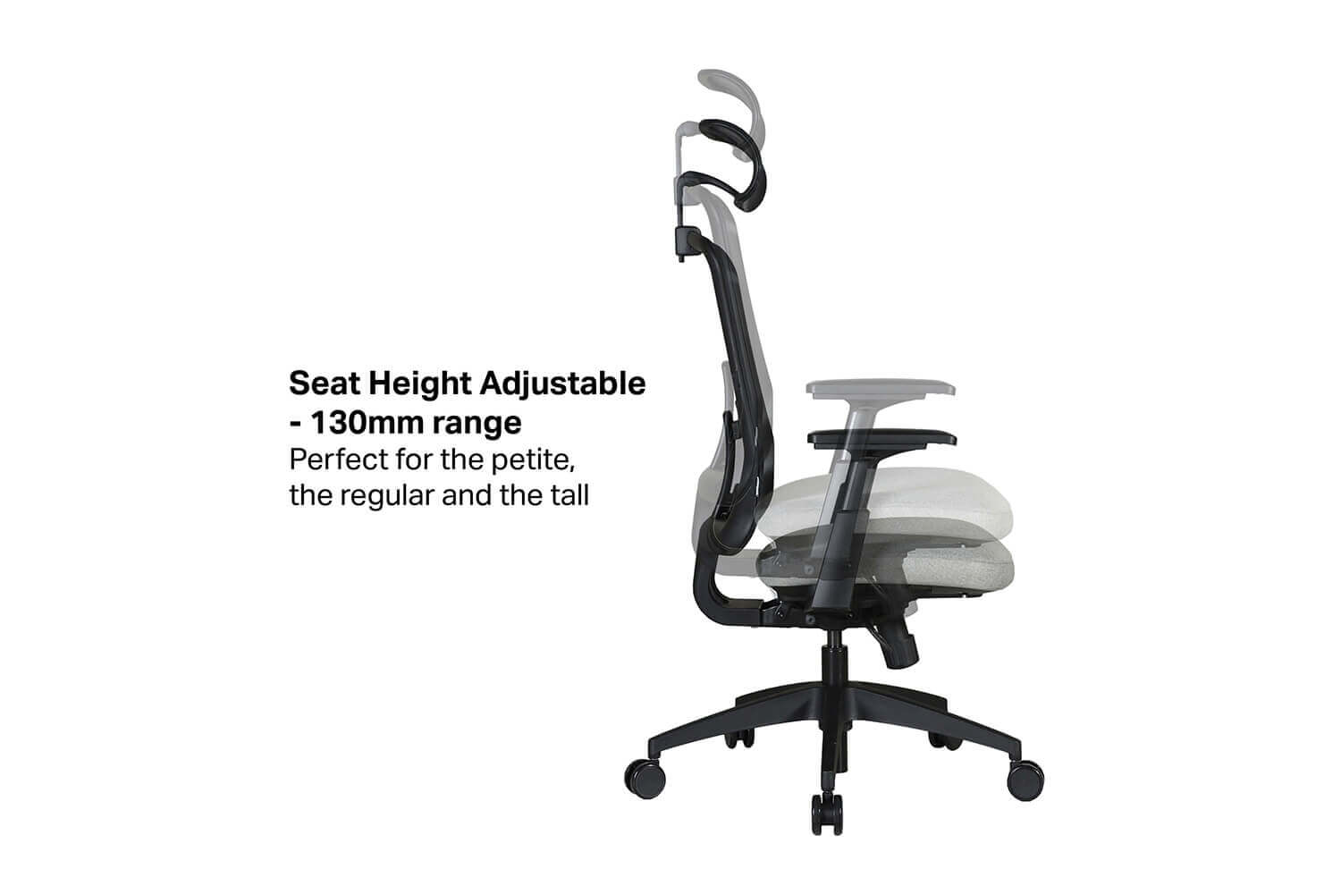 Stellar Seat Height Adjustable - Comfort Furniture