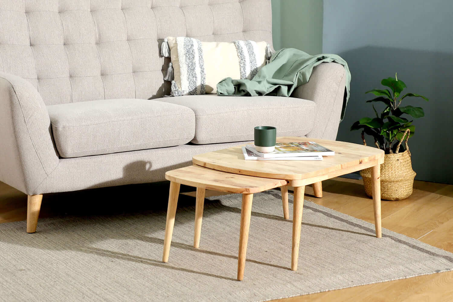 Stretch Coffee Table Natural Signature Table - Comfort Furniture