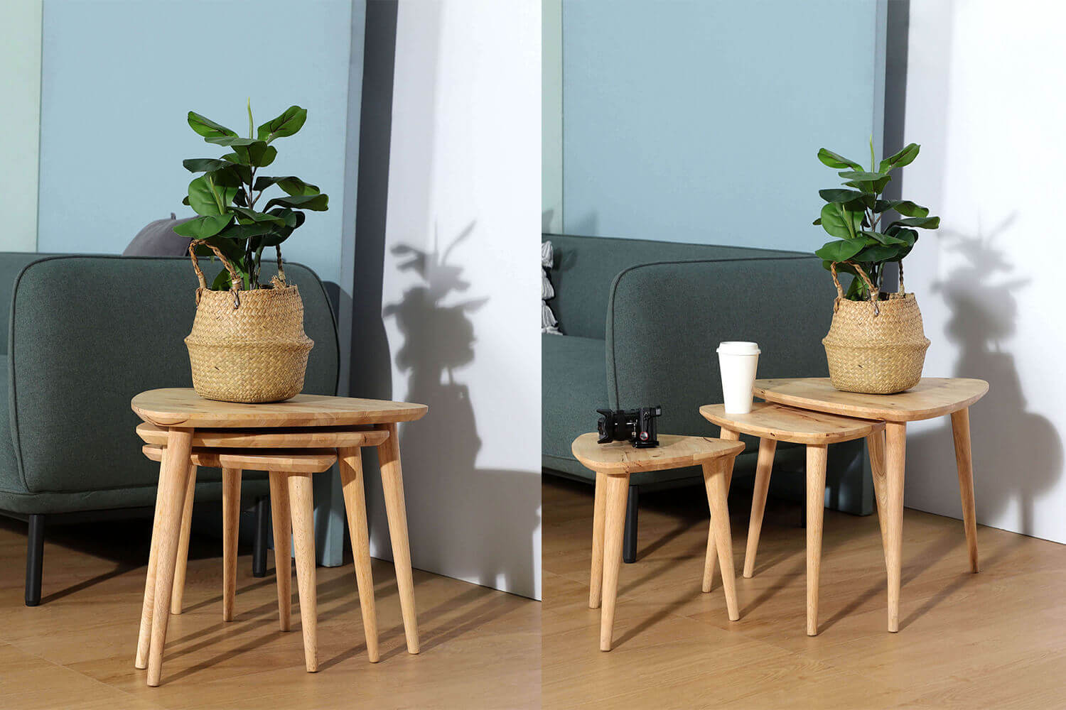 Tempo Nestable Coffee Table 3 in 1 Table - Comfort Furniture