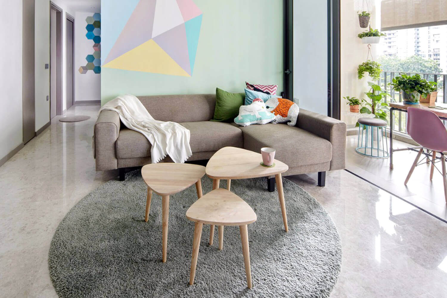 Tempo Nestable Coffee Table Three Tables - Comfort Furniture