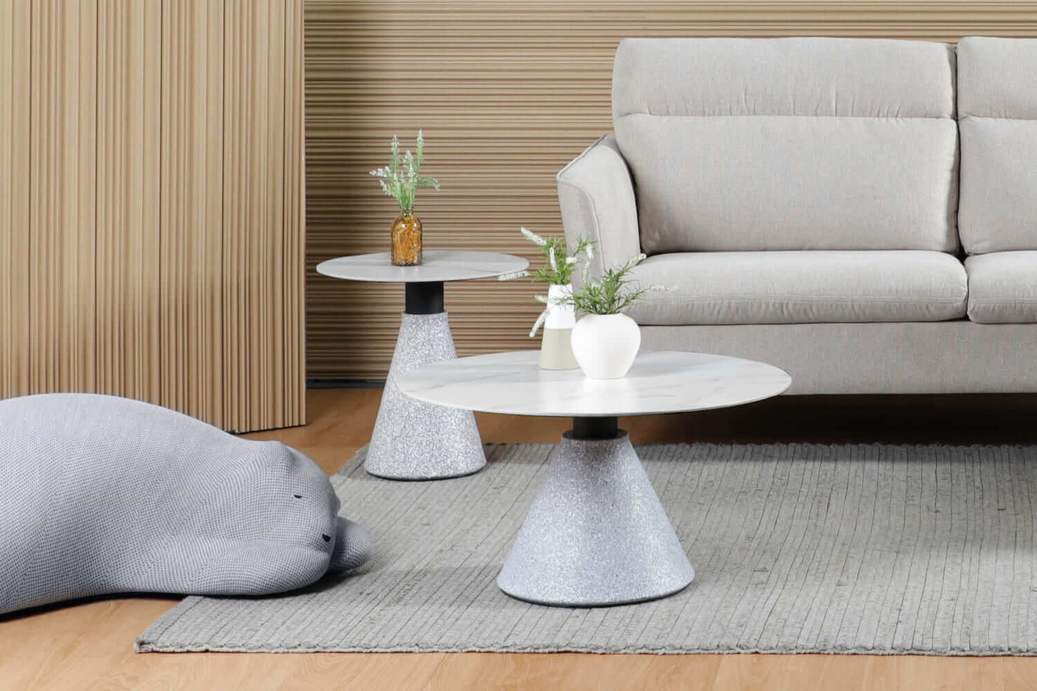 Uno Coffee Table Small Big Sintered Table Top - Comfort Furniture