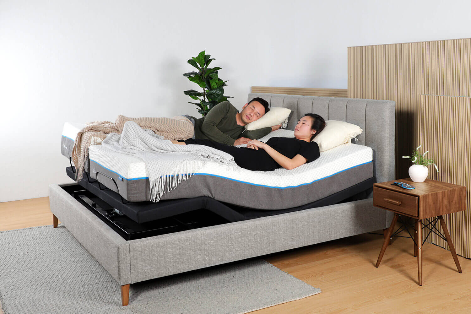 Valentino Adjustable Bed Zero Gravity Position - Comfort Furniture