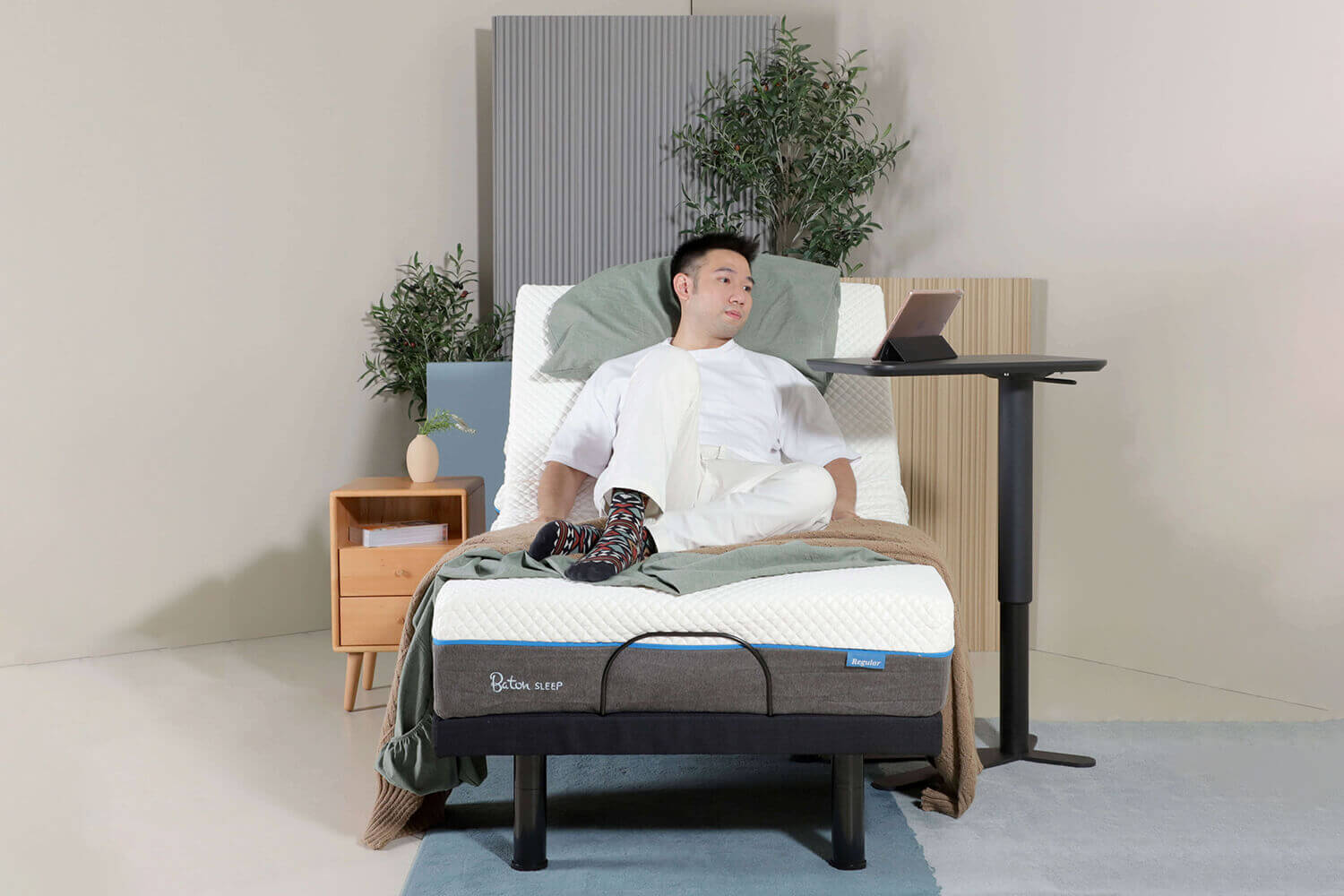 Watching show position for Adjustable Bed 1 - Comfort Furniture