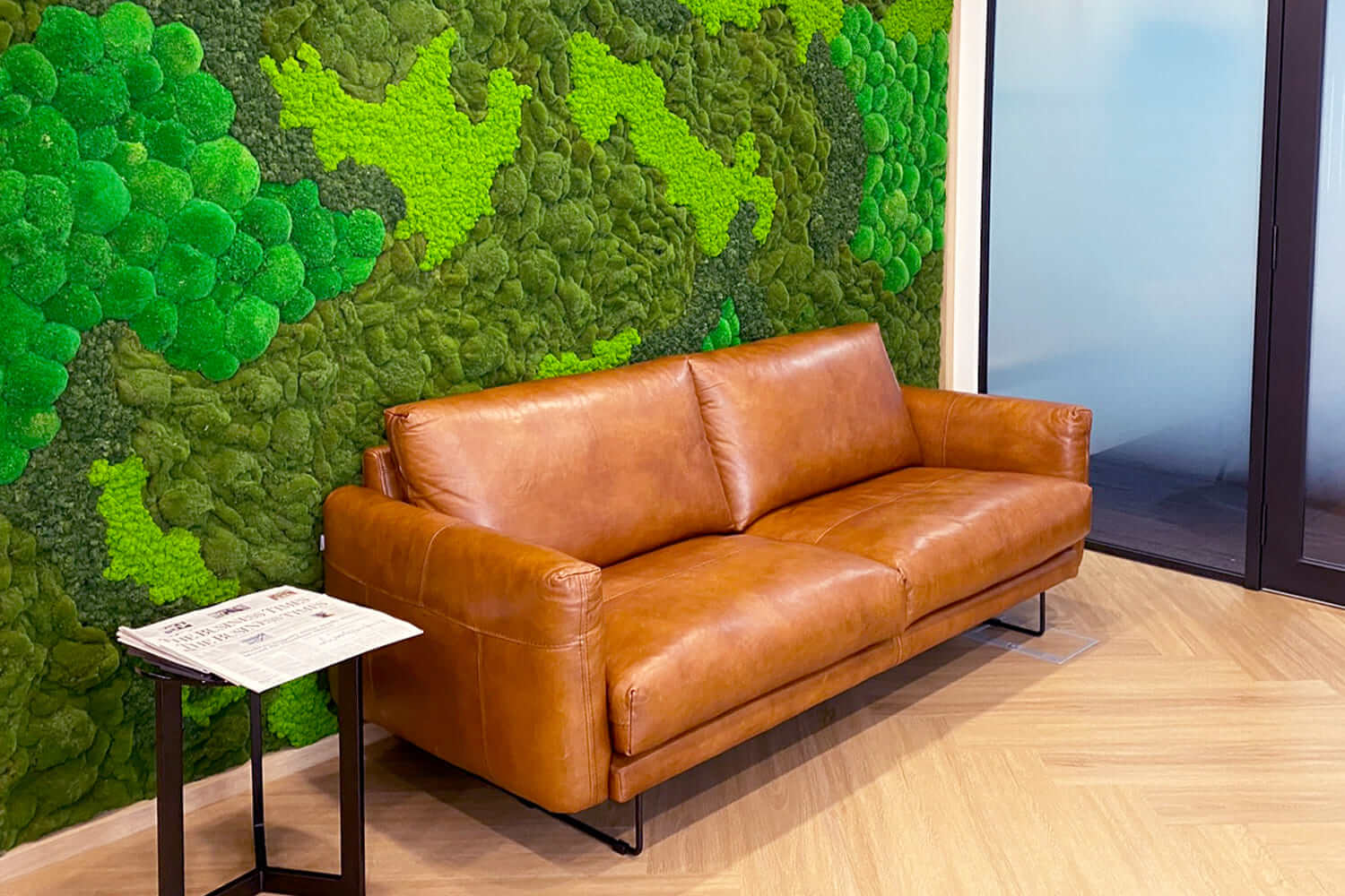 Bambri Sofa Pure Leather in Office - Comfort Furniture