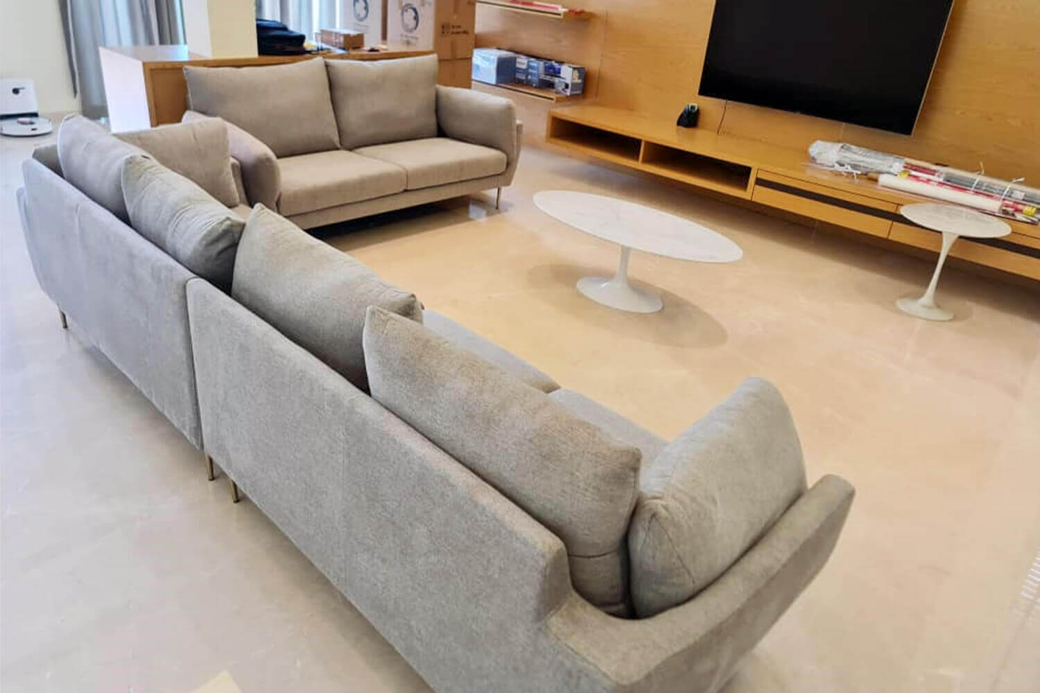 Ginette 4 Seater Living Room - Comfort Furniture