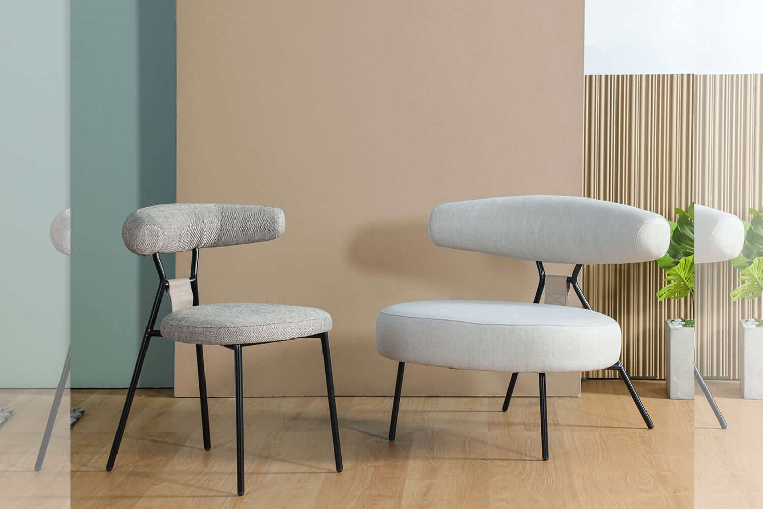 Realm Lounger Realm Side Chair - Comfort Furniture