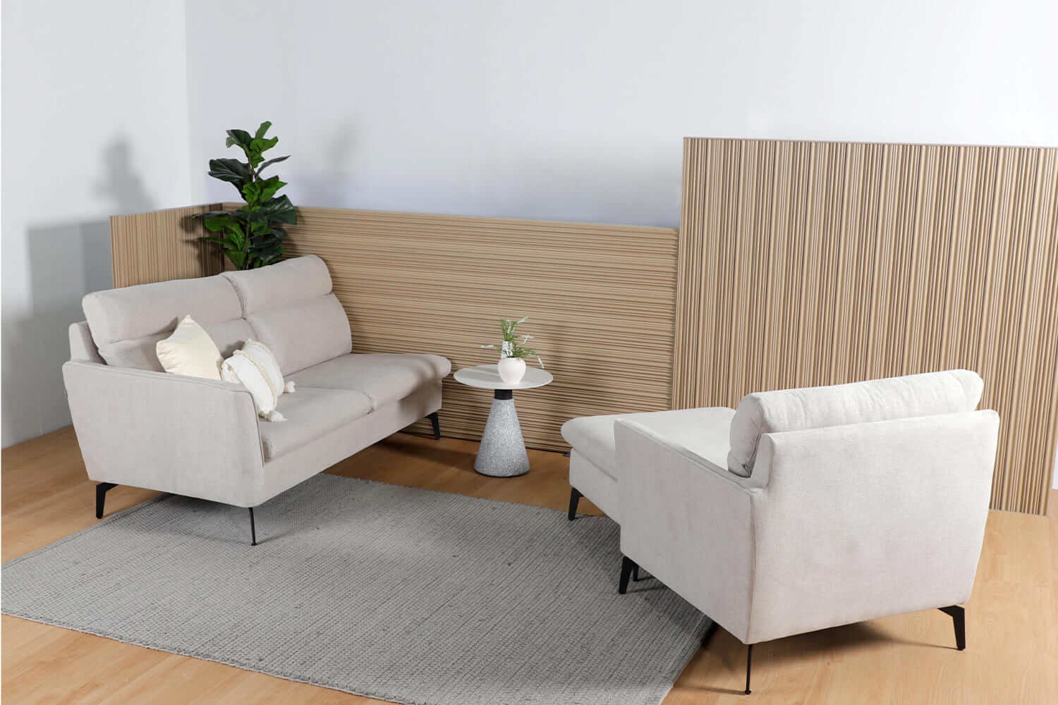 Reiko Sofa Separate Two Seaters - Comfort Furniture