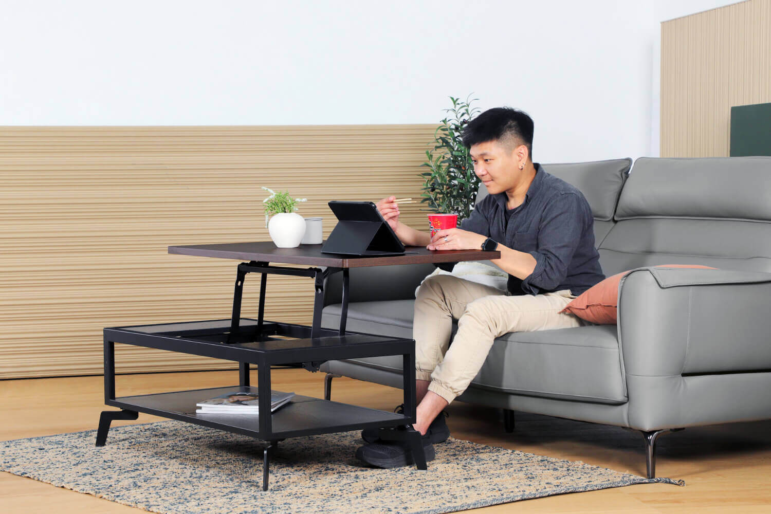 Harrison Coffee Dining Table (Convertible) - Comfort Design Furniture
