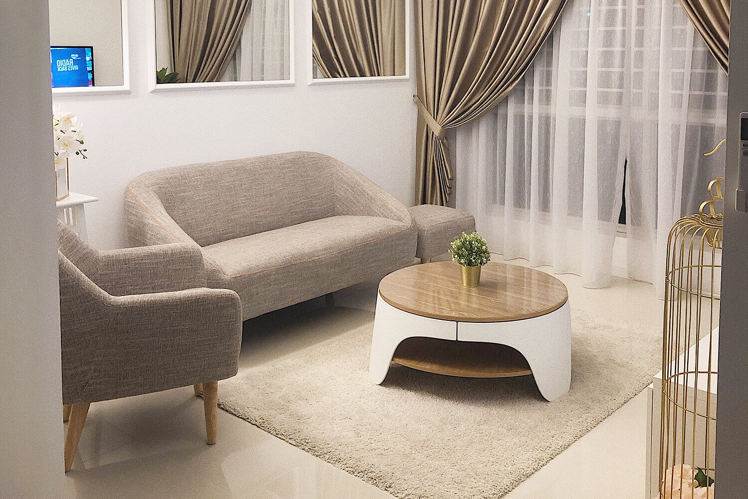 Small Space Living Room: Matching Sofa Furniture - Comfort Design Furniture
