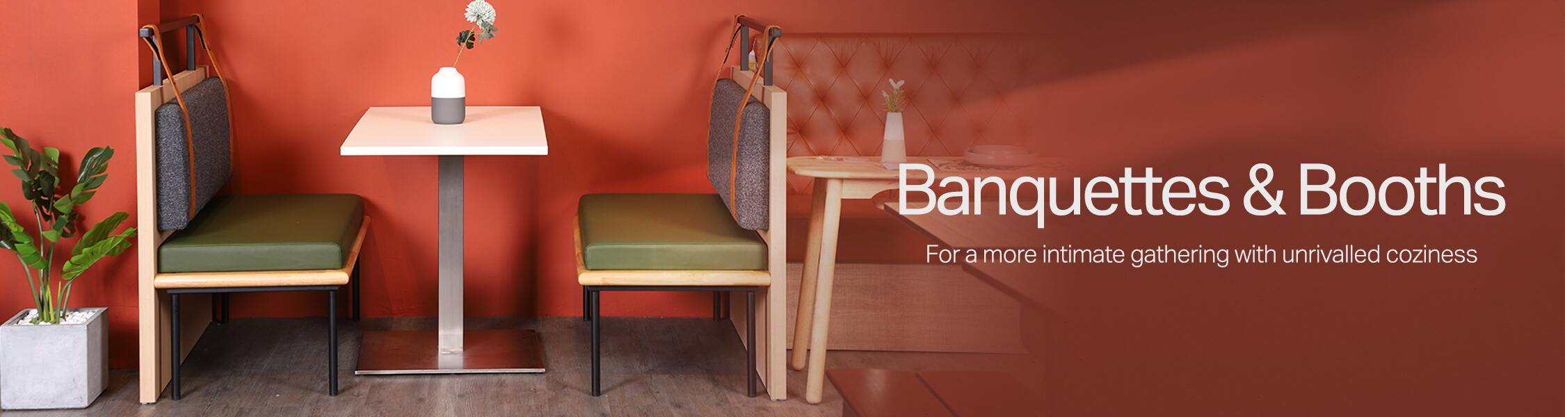 Stand de restaurante sofa booth seating restaurant furniture for cafe and bar