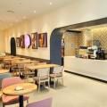 The Coffee Bean & Tea Leaf - Icon Residence - Kuala Terengganu, Malaysia | Products seen: [Brunella Side chair & Jago Rattan Chair - V2]