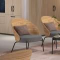 The Dawn Lounger is also available in full-plywood backrest.