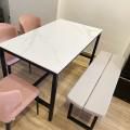 Residence - Holland Drive | Product Seen: [Sintered x Decker Dining Table - W1400, Elephant Halved-Arm Chair & Haru Bench - Cushioned Seat/Ricky Metal Leg]