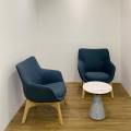 Kelvin N Frank Reid | Products Seen: [Jett Lounger Midback - Wood & Uno Coffee Table – Dia445 - (Sintered)]