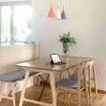 Apartment - Scandinavian | Product Seen: [Klara Dining Table – W1600, Klara Bench & Athena Side Chair]