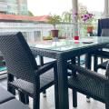 Residence - Grand Duchess | Product Seen: [Maldives Outdoor Armchair & Dayboro Outdoor Dining Table – Rectangle W1400]