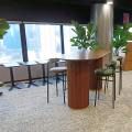 Craftwork - Raffles City Tower | Product Seen: [Pixel Barchair – SH750 & Elevate Height Adjustable Table]