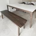 Residence - Dover | Product Seen: [Osaka Armchair, Haru Bench – Wood Seat - W1600 & Sintered x Shiro Dining Table - W1800]