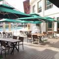 Yishun Safra by Trendbuild | Product Seen: [Fossil Outdoor Armchair & Fossil Outdoor Dining Table - W1400]<br />