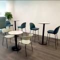 Dimuto - Shaw House | Product Seen: [Kenzie Halved-Arm Chair, Soap Barchair - SH750 & Ceramic Table Top – Rd600 + Cosson Table base]