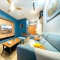 Blue Oasis at Tampines | Products Seen: [Neuron 3 Seater Sofa, Treasure Ottoman (Storage) & Harrison Coffee Table/Dining Table (Convertible) - V2]
