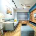 Blue Oasis at Tampines | Products Seen: [Neuron 3 Seater Sofa, Treasure Ottoman (Storage) & Harrison Coffee Table/Dining Table (Convertible) - V2]