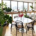 @livinahome | Product Seen: [Tulip Dining Table-Round Marble (replica)]