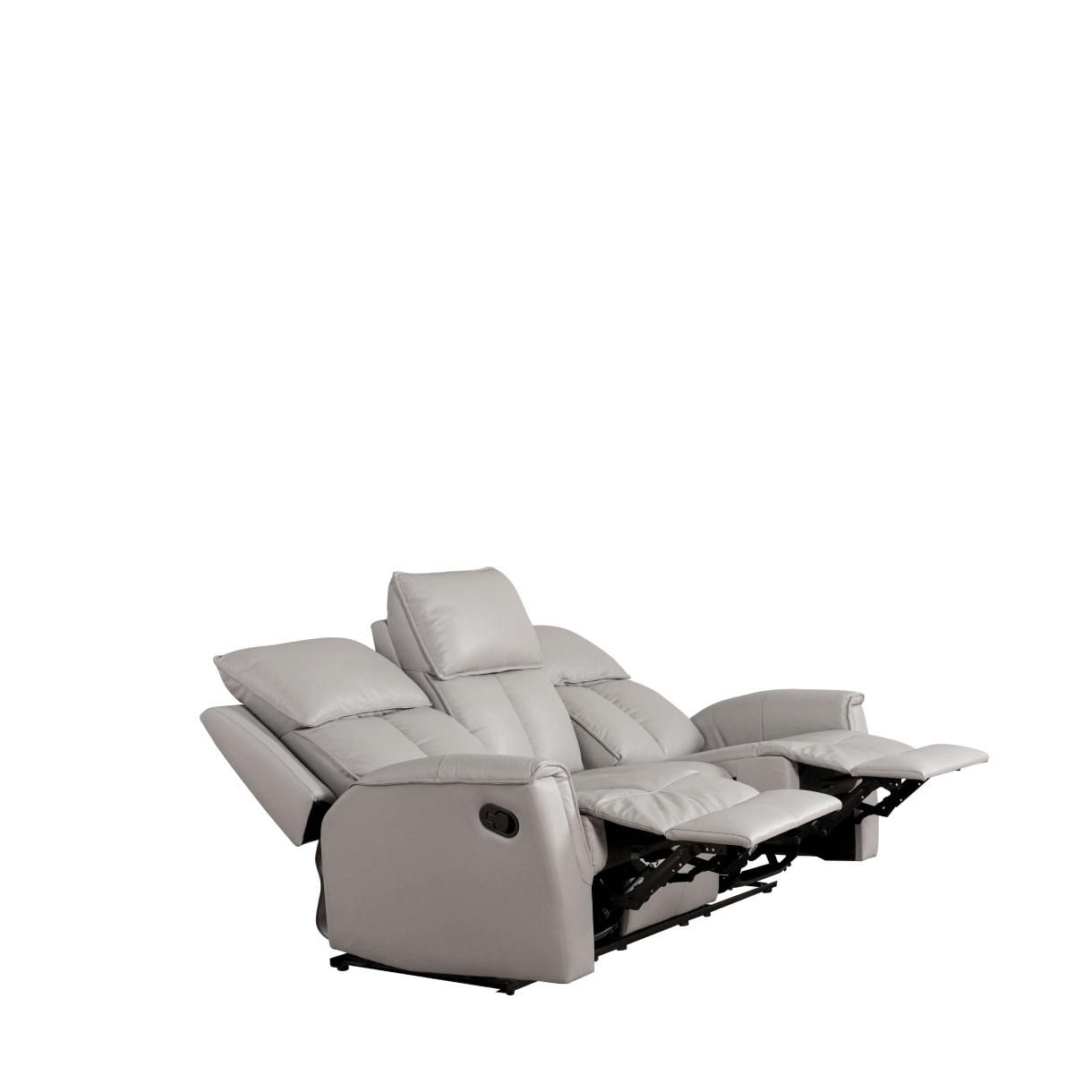 3 seater manual recliner sofa discount