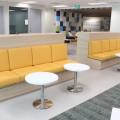 Deloitte – OUE Downtown 2 | Product Seen: [Customised Laminated Tabletop With ABS Edging + Traxtor Round Table Base]
