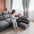 Apartment - @wafflenessa | Product Seen: [Neuron 3-Seater Sofa - Dark Grey & Treasure Ottoman (Storage)]