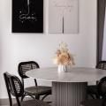 Ascentia Sky | Product Seen: [Sintered x Ohio Dining Table - Dia1200]