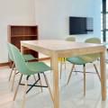 Project by @myd.asia | Products seen: [Sintered x Shiro Dining Table - W1600 & Adik – Wood Chair]