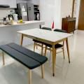 Residence - Tampines | Product Seen: [Berg Extendable Dining Table – W1300/1600, Haru Bench - Cushioned Seat/Wood Leg - W1100 & Duxton Side Chair]