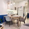 Residence - The Hillford | Product Seen: [Fondue Arm chair & Sintered x Shiro Dining Table - W1400]