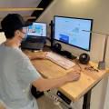 Work from Home Desk | Product Seen: [Butcher x Tito 1 Height Adjustable Table - W1200]