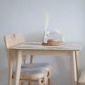 @ourwhitespace | Product Seen: [Kloop Rattan Chair & Zandy Dining Table – W1200]