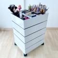 Housna Belkhir  - IG @withhasnab | Product Seen: [Shonda Trolley/Mobile Pedestal]