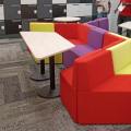 DBS Bank - Marina Boulevard | Products Seen: [Rio Rhombus Arm Sofa (Modular), Rio Rhombus Armless Sofa (Modular), Rio Trapezium Armless Sofa (Modular) & Laminated Tabletop w/ Cosson Table Base - V2]
