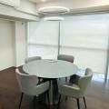 I Love Taimei Office | Products Seen: [Sintered x Zesti Dining Table - Dia1200 & Diva Dining Armchair - 4-Legged]