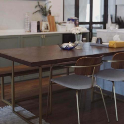 Elegant & Classic Bronze Dining Chair From Comfort Design SG