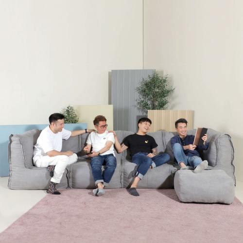 Get creative with Bulge Modular Sofa, by Comfort Design