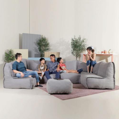 Bulge Modular Sofa lets you create a giant sofa set, by Comfort Design