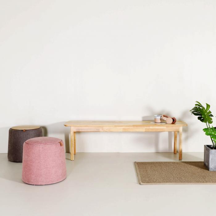 Haru Bench – Wood Seat - W1100