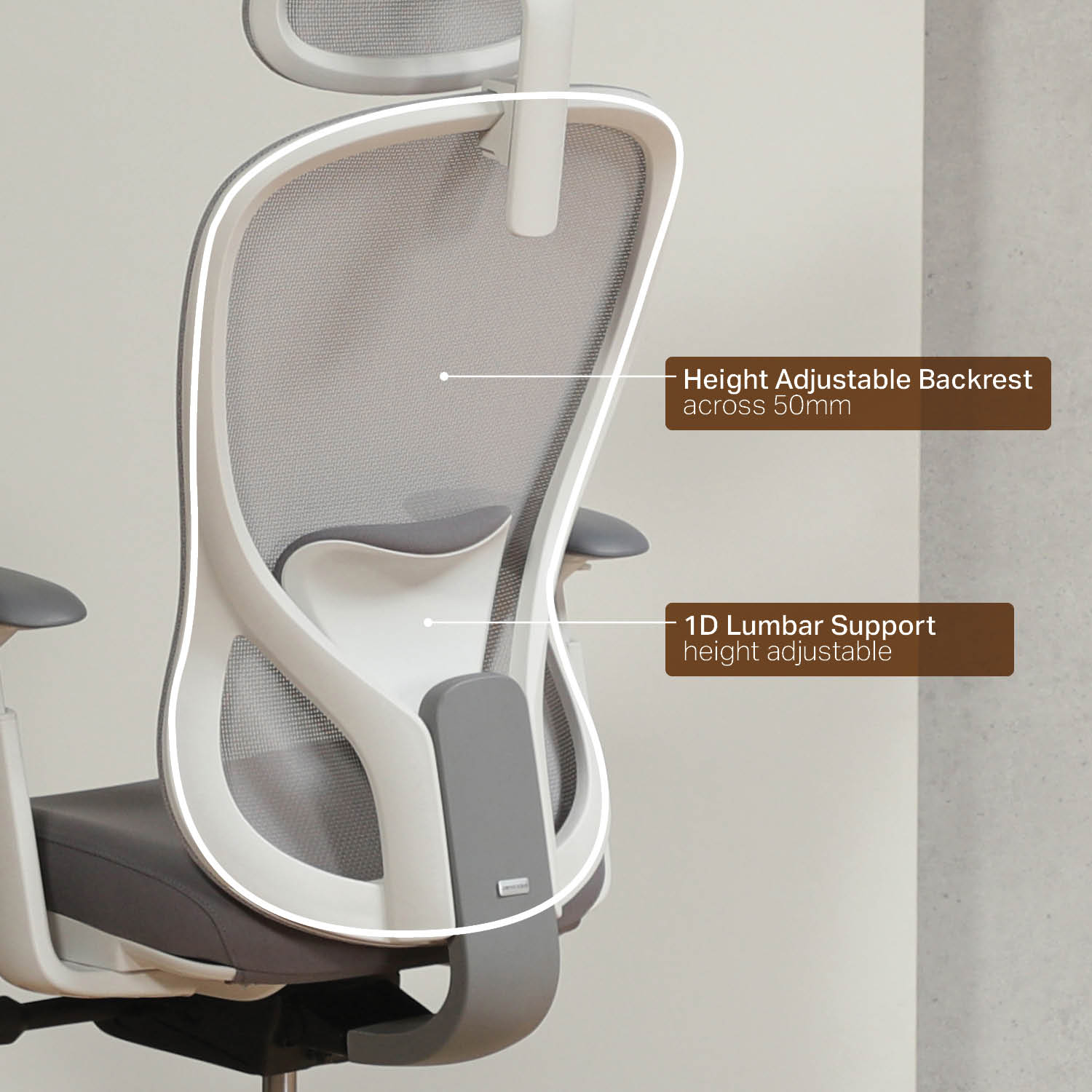 Yunava Highback Office Chair – Grey | Comfort Design Furniture