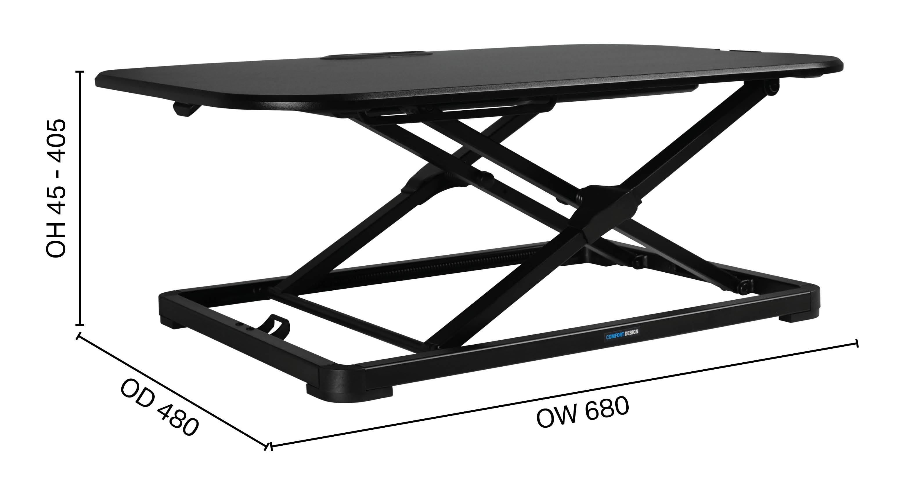 Amp Sit/Stand Desk Riser - V2