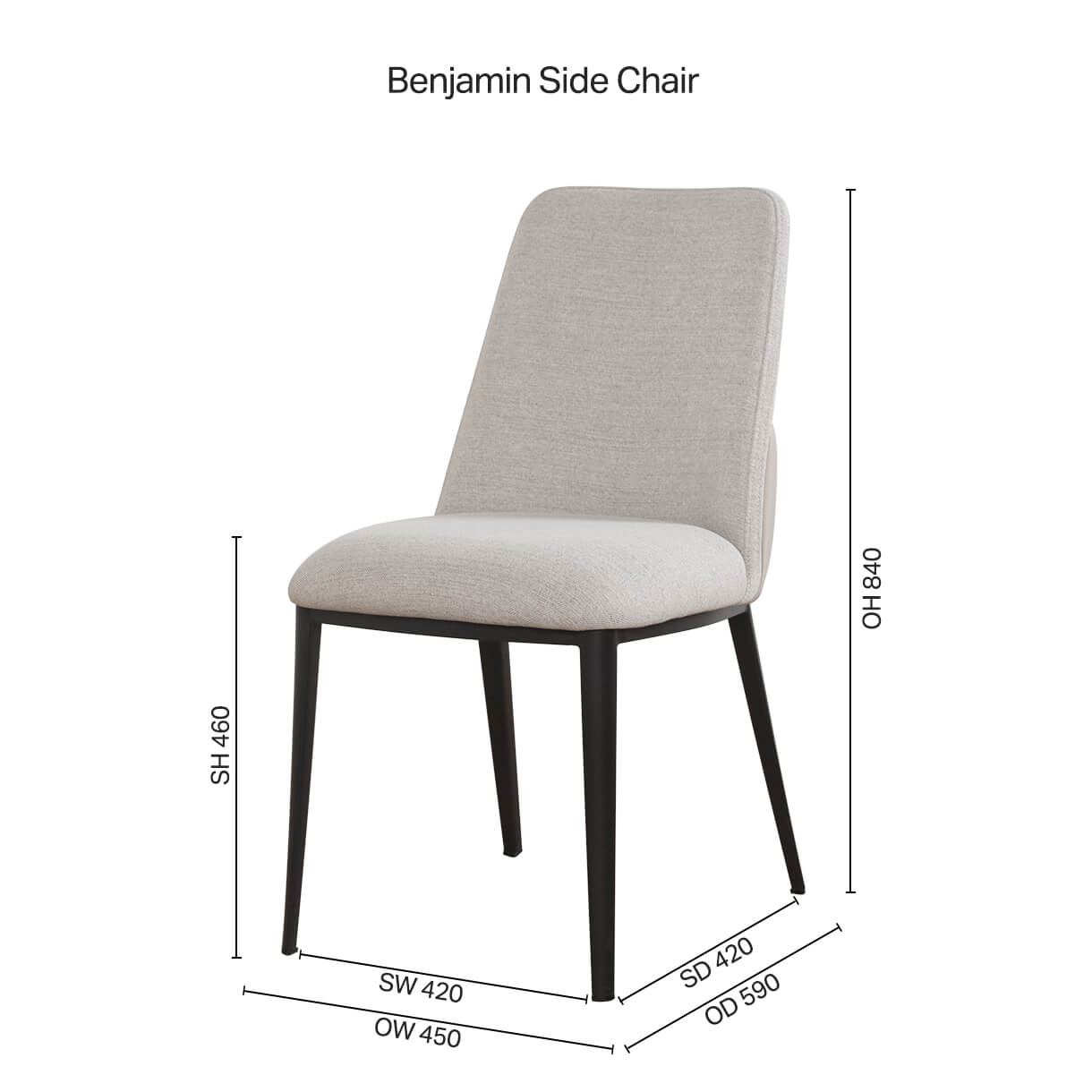 Benjamin Side Chair - V2